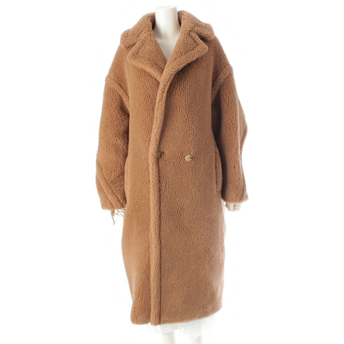 マックスマーラマニュエラアイコンコート■38キャメル100％白タグ■キャメル マニュエラ] ピュア キャメル アイコン コート, camel | Max Mara