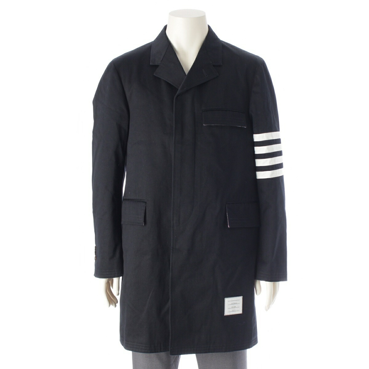 トム ブラウン (TOM BROWN) メンズトレンチコート SIZE.3.正規 楽天市場】Thom Browne トム・ブラウン メンズ コート MOC932A00249250