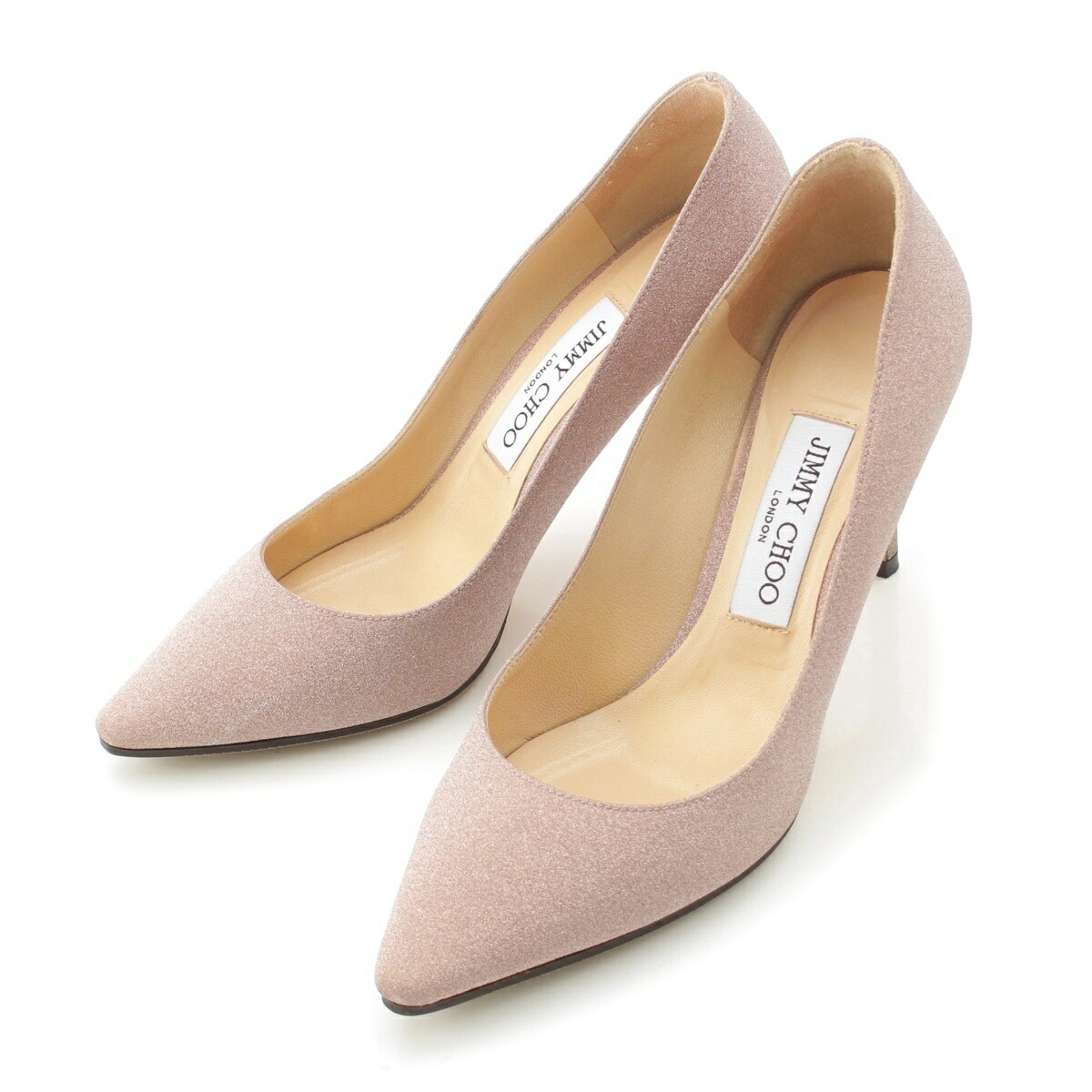 【美品】JIMMY CHOO ROMY スエードパンプス ピンク 37 美品】JIMMY CHOO ROMY スエードパンプス ピンク 37 Jimmy Choo Romy