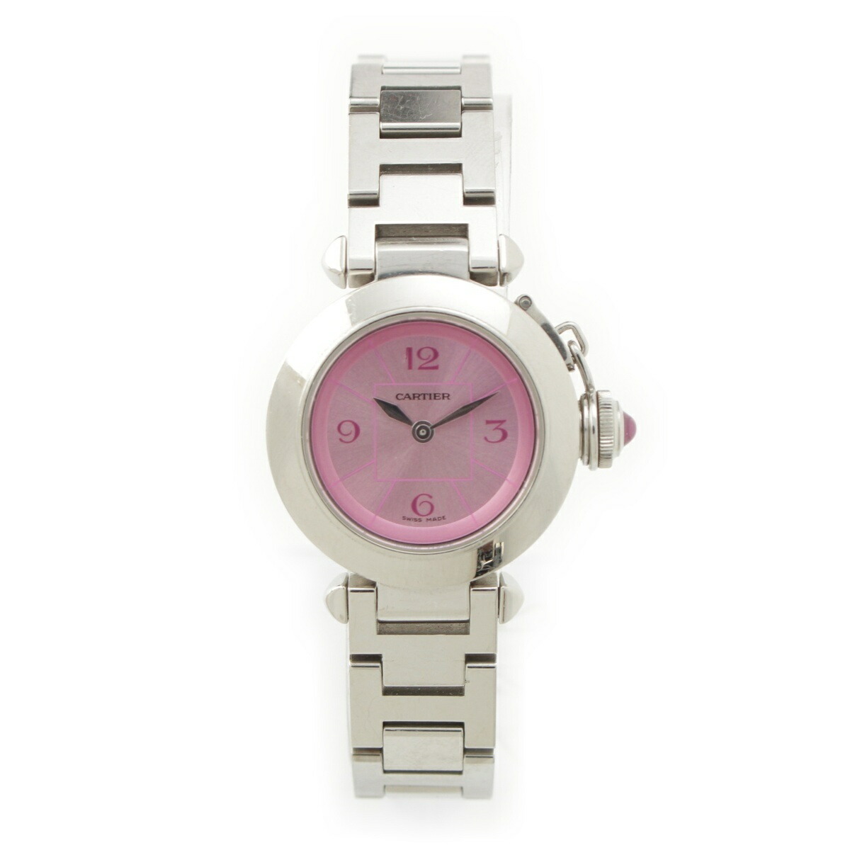 楽天市場】Cartier カルティエ MISS PASHA ミス パシャ ピンク ﾚﾃﾞｨｰｽ
