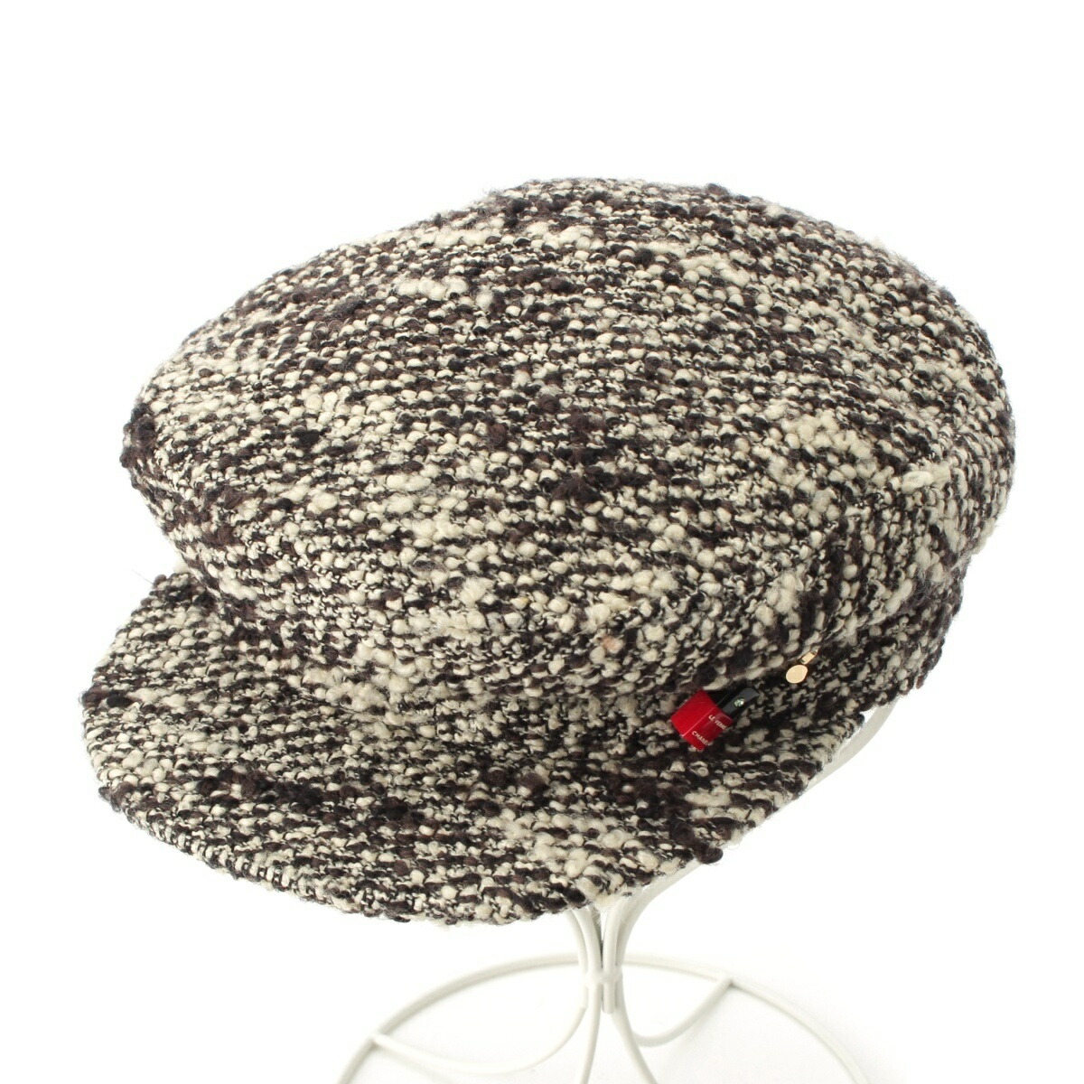 CHANEL ツイードキャップ Mサイズ 有名人多数着用♪】CHANEL☆ ツイード キャップ 帽子 (CHANEL