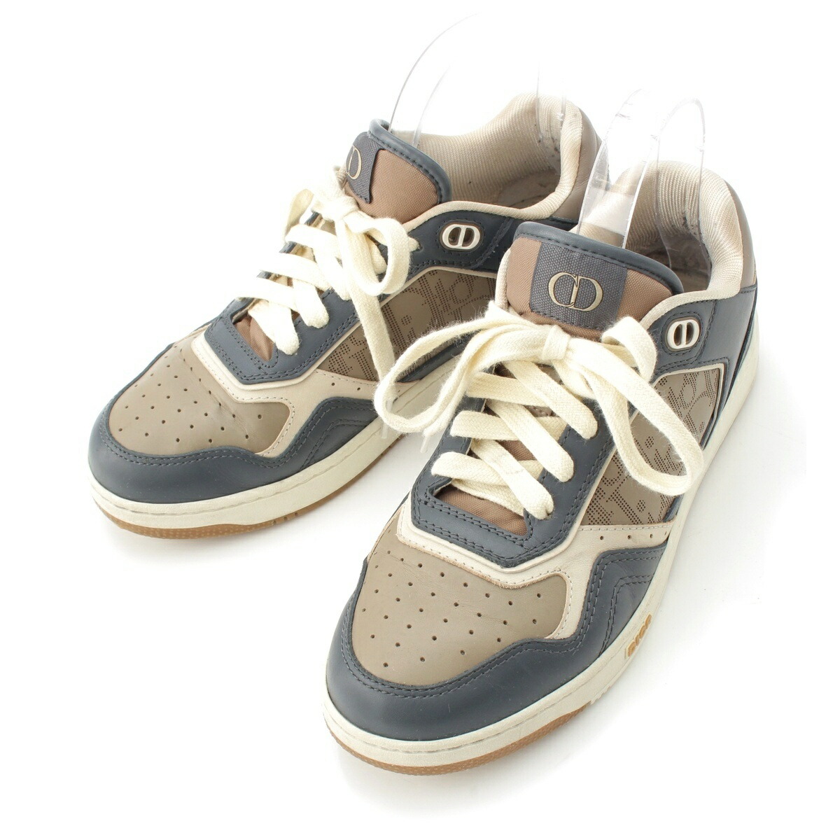 【正規品】極美品 ディオールオム B01 オブリーク レザー スニーカー 42 正規品】極美品 ディオールオム B01 オブリーク レザー スニーカー 42