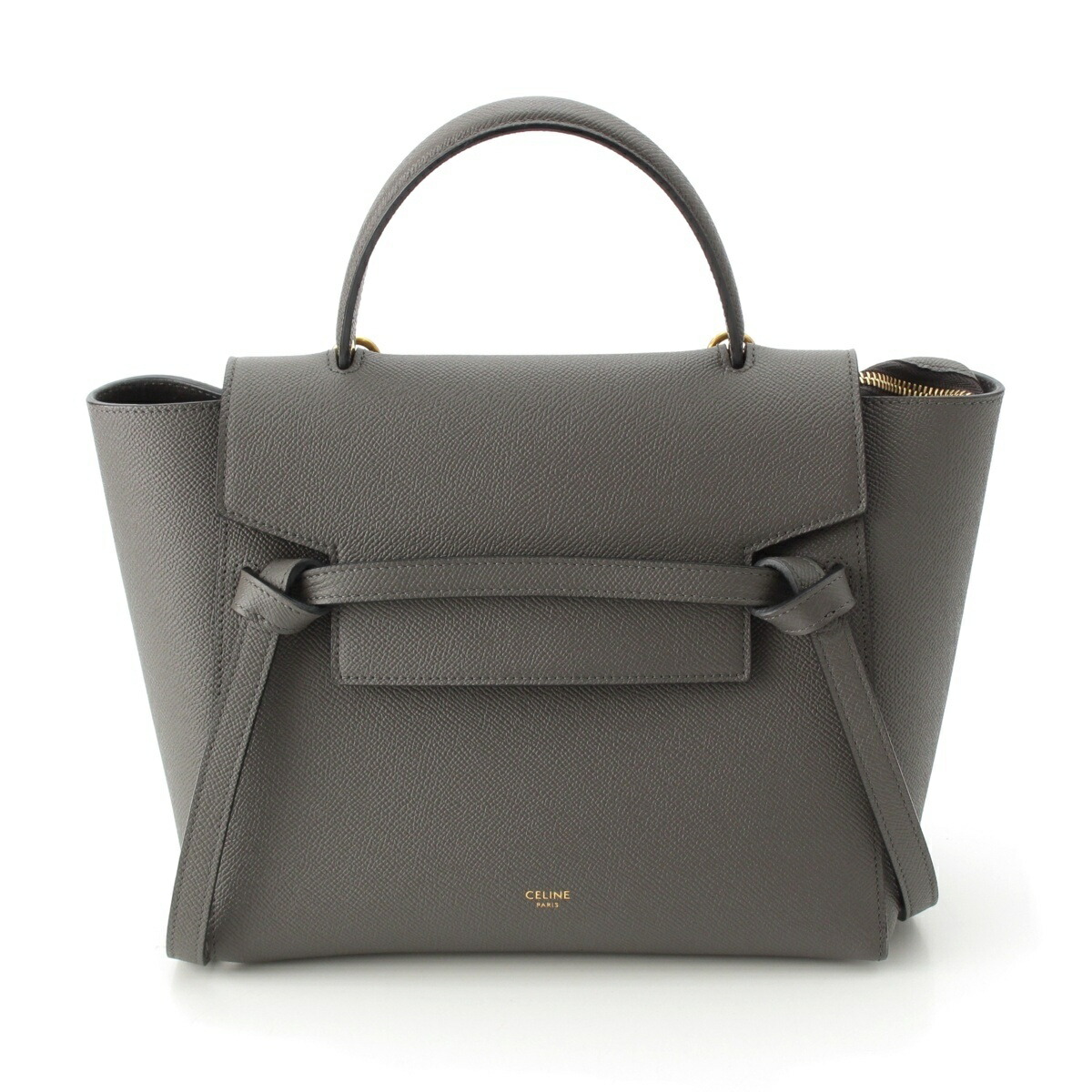 【美品】　セリーヌ　ベルトバッグ　ショルダーバッグ　ハンドバッグ　327 セリーヌ ベルト バッグ celine トップ ハンドル バッグ 2way