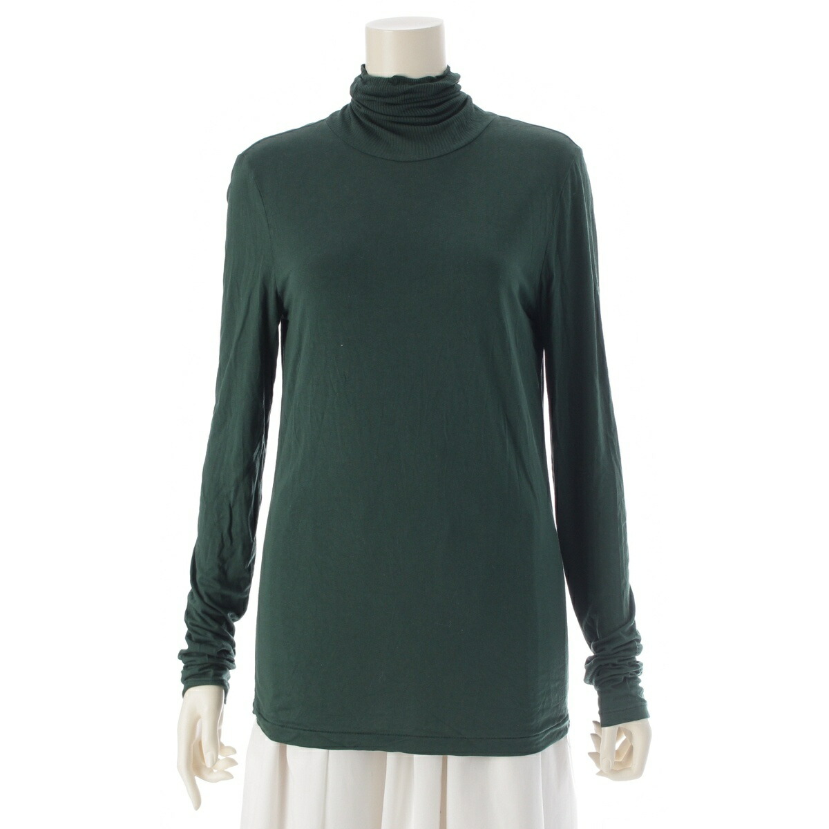 楽天市場】[SALE]ATON : [レディース]MODAL SILK JERSEY TURTLENECK