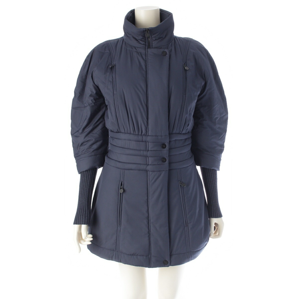 【極美品】CHANELシャネル　キルティング　中綿ダウン　スカート38 7220258810012_2.jpg