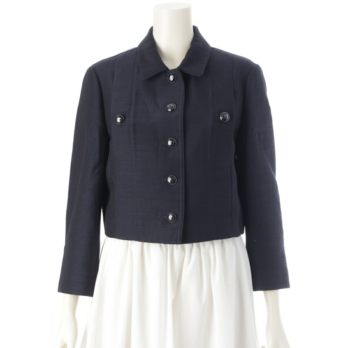 極美品 クリスチャンディオール モンテーニュ オフショルダージャケット ダブル Christian Dior オフショルダー ジャケット - メルカリ