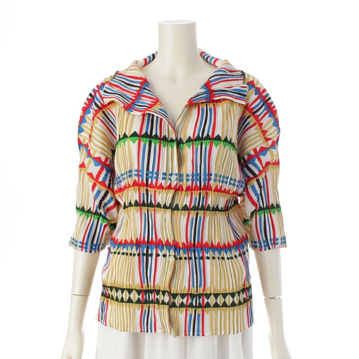 pleats please チェック デザイン 長袖 Tシャツ マルチカラー 3 楽天市場】【プリーツプリーズ イッセイミヤケ】PLEATS PLEASE