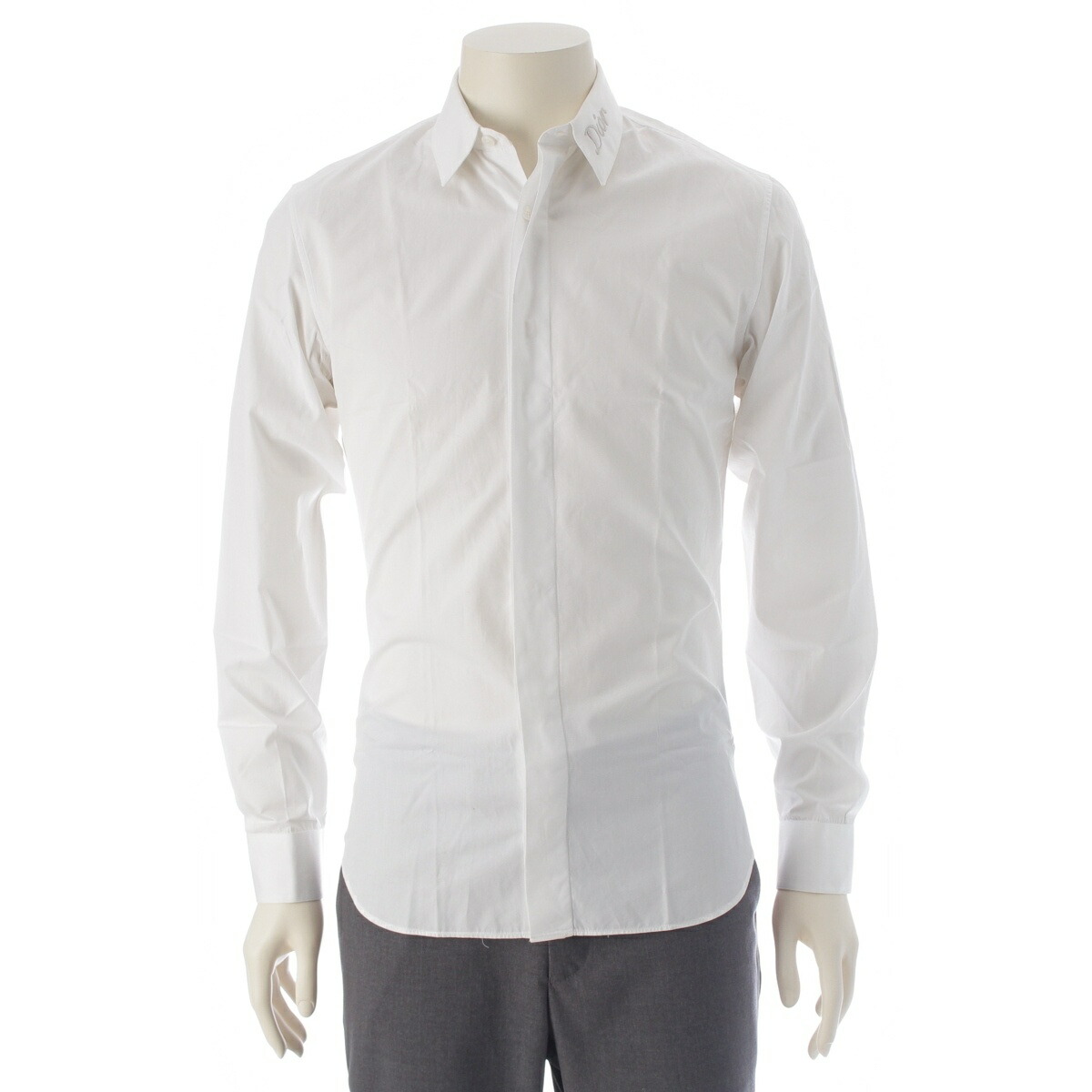 可愛い♡クリスチャンディオール ロゴ総柄 ポロシャツ M 長袖