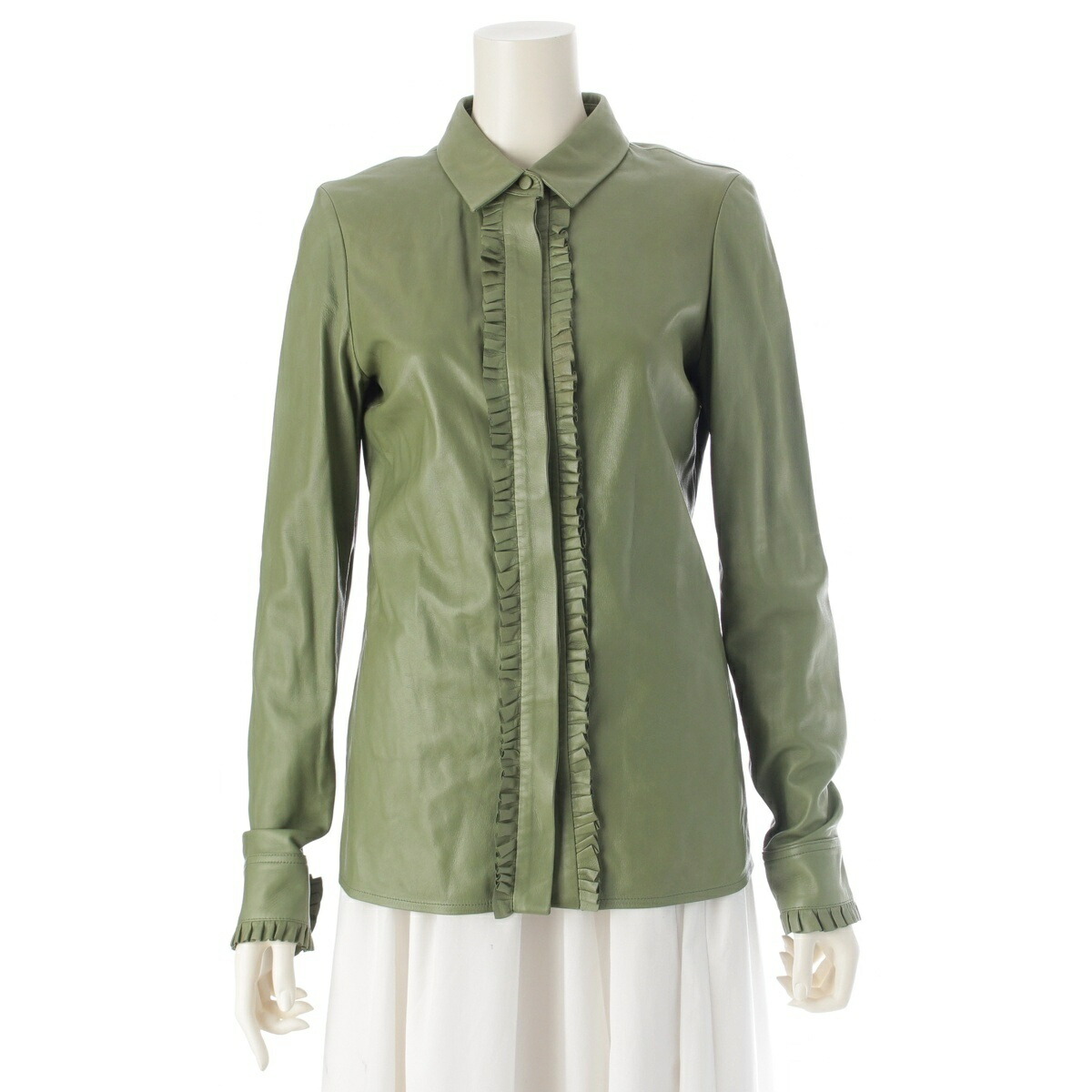 【美品・現行タグ】 GUCCI グッチ コットン ベージュ長袖シャツ　S　ロゴ 美品・現行タグ】 GUCCI グッチ コットン ベージュ長袖シャツ S ロゴ