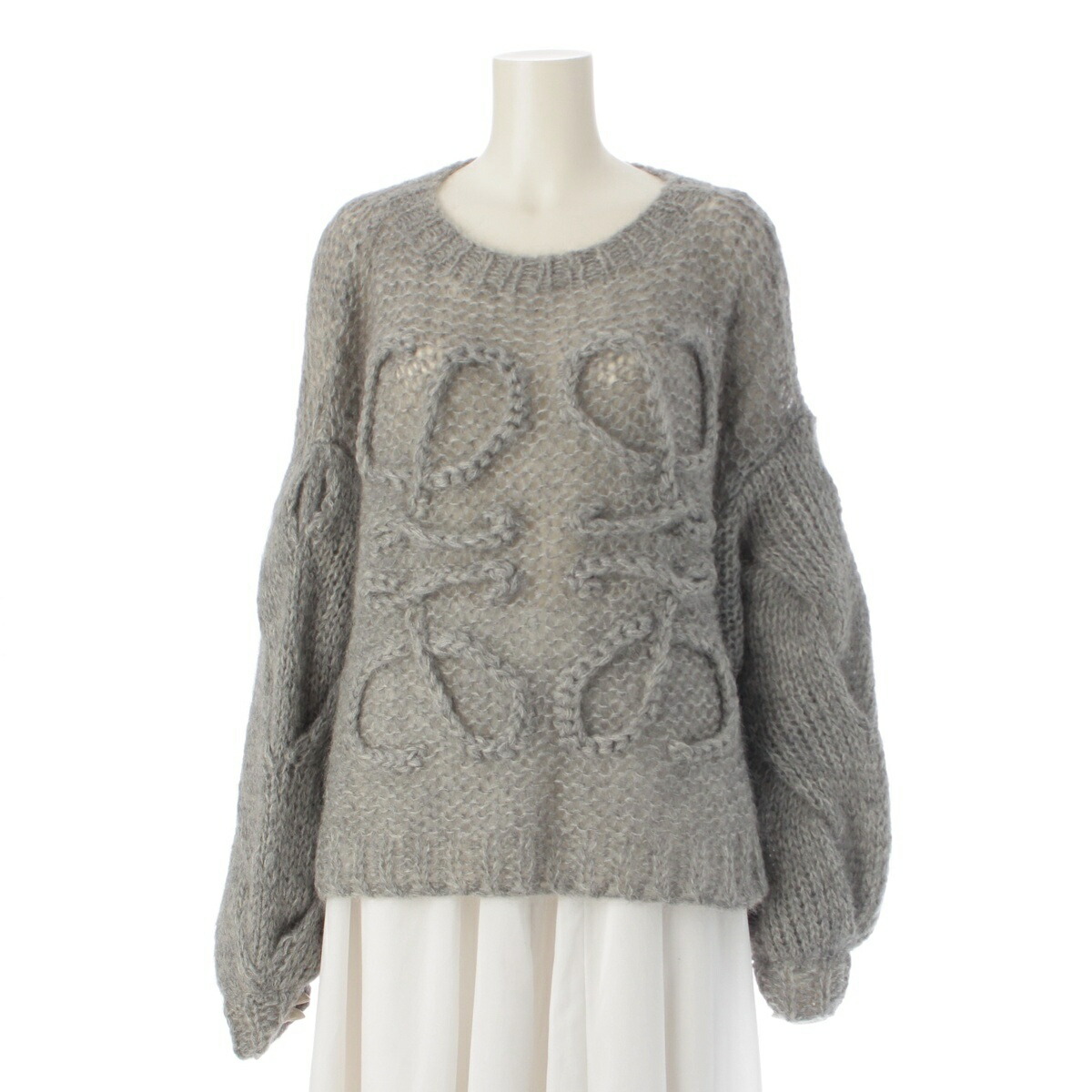 新品未使用 LOEWE アナグラムモヘアセーター ☆Loewe ロエベ☆アナグラム セーター（モヘアブレンド） (LOEWE