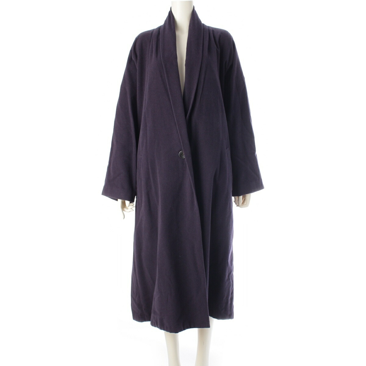 楽天市場】【イッセイミヤケ】Issey miyake ウール ロング コート