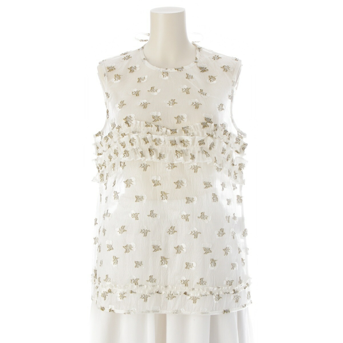 ceailie bahnsen セシリーバンセン　ブラウス　ベスト　花柄 楽天市場】CECILIE BAHNSEN セシリーバンセン ベスト イエロー