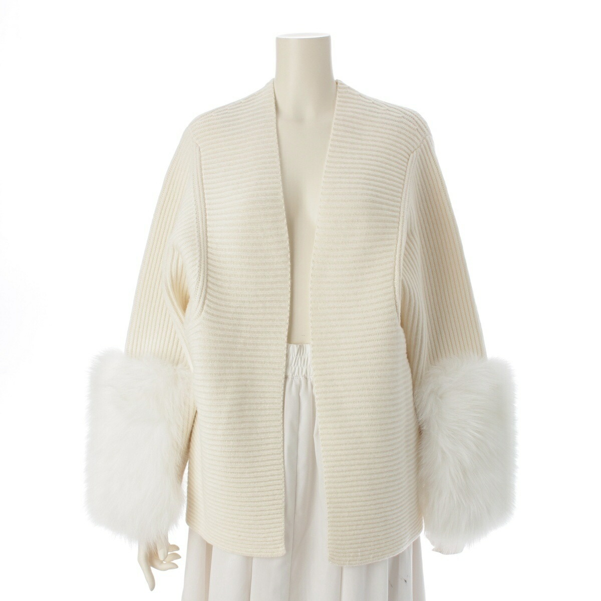 楽天市場】DRAWER ドゥロワーウール カシミヤ アラン FOX フォックス