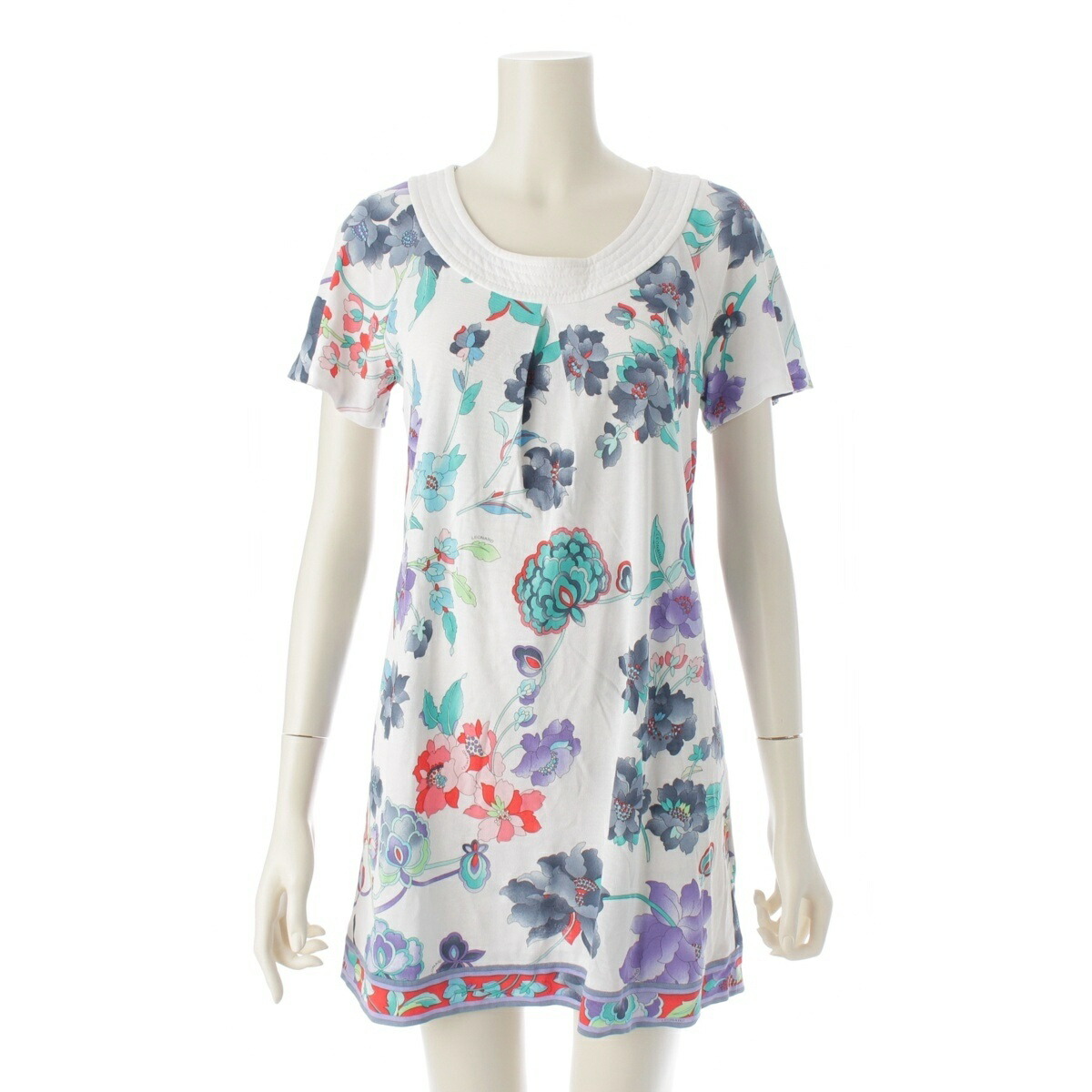 楽天市場】【レオナール】LEONARD 花柄 トリアセテート ノースリーブ