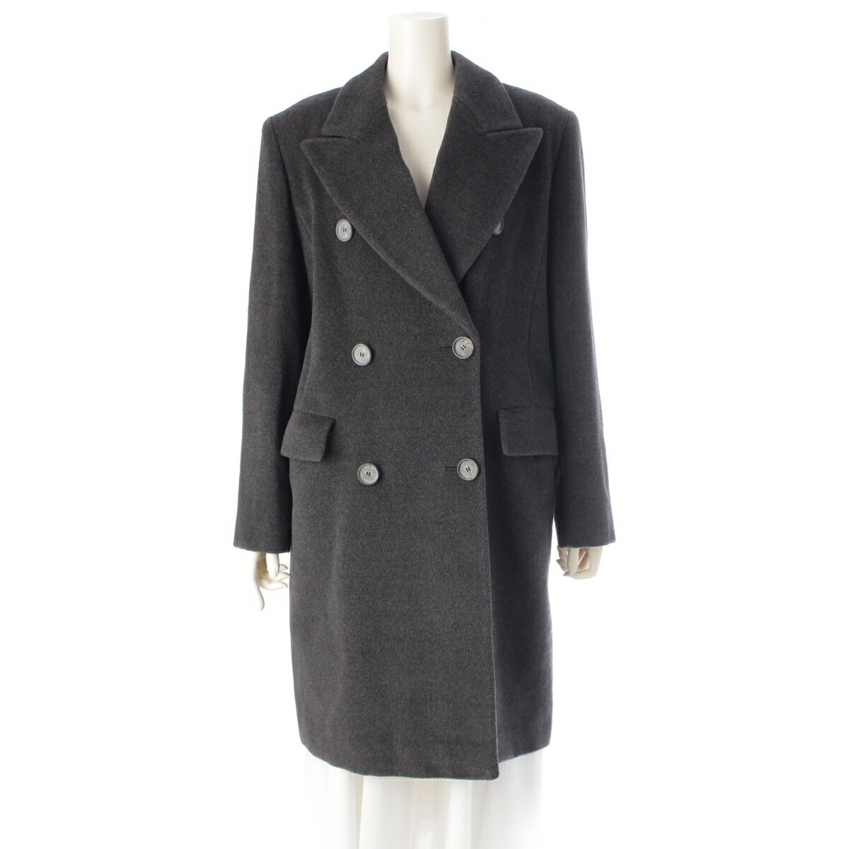 楽天市場】【マックス マーラ】Max mara ダブルボタン カシミヤ ロング