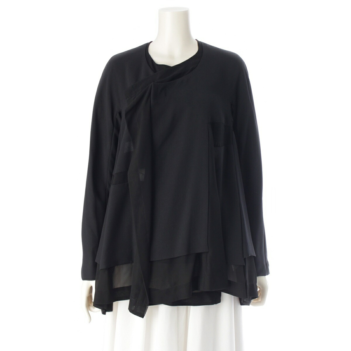 楽天市場】【中古】COMME des GARCONSビッグセーラーカラージャケット