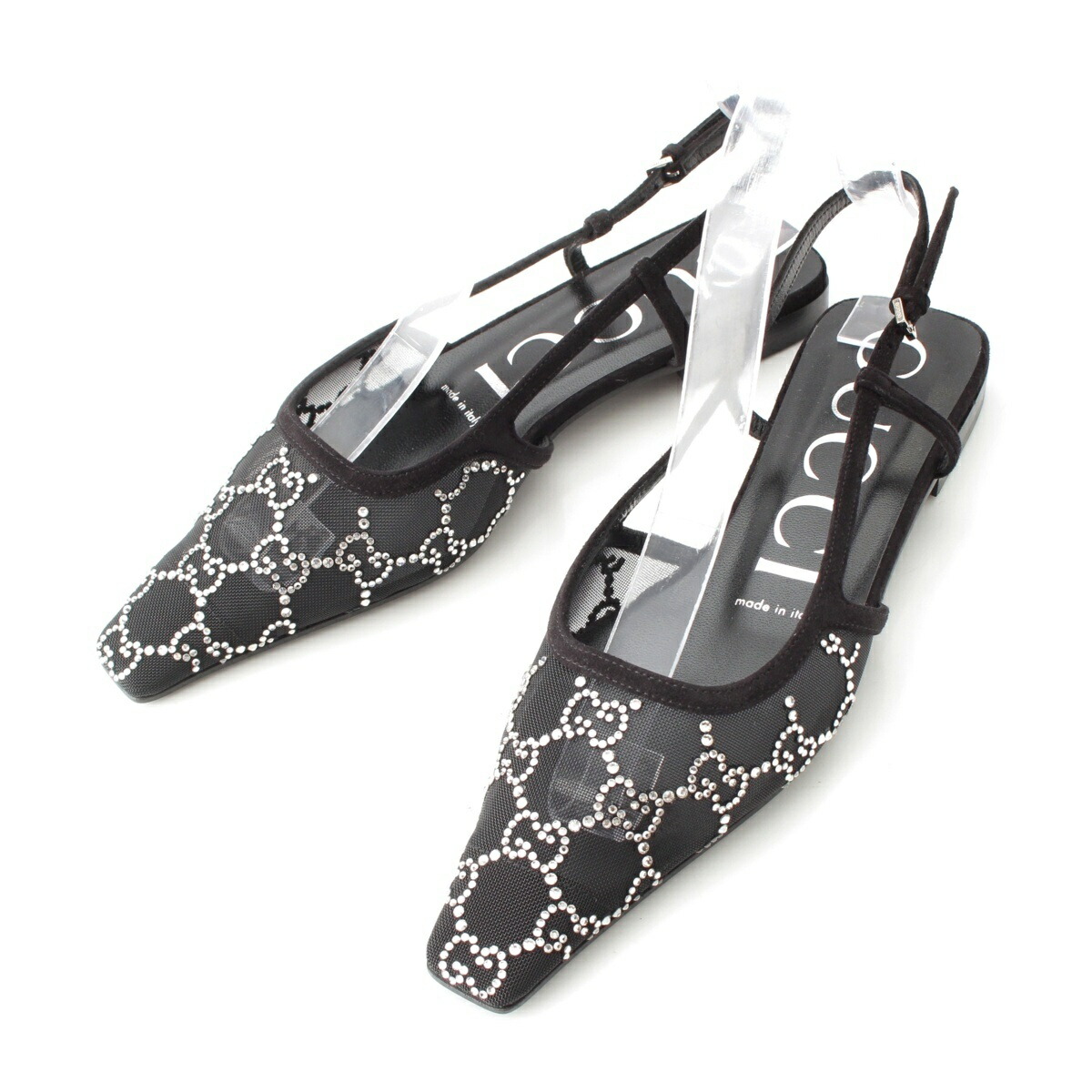 楽天市場】GUCCI グッチ ホースビット パンプス ホワイト レザー #37