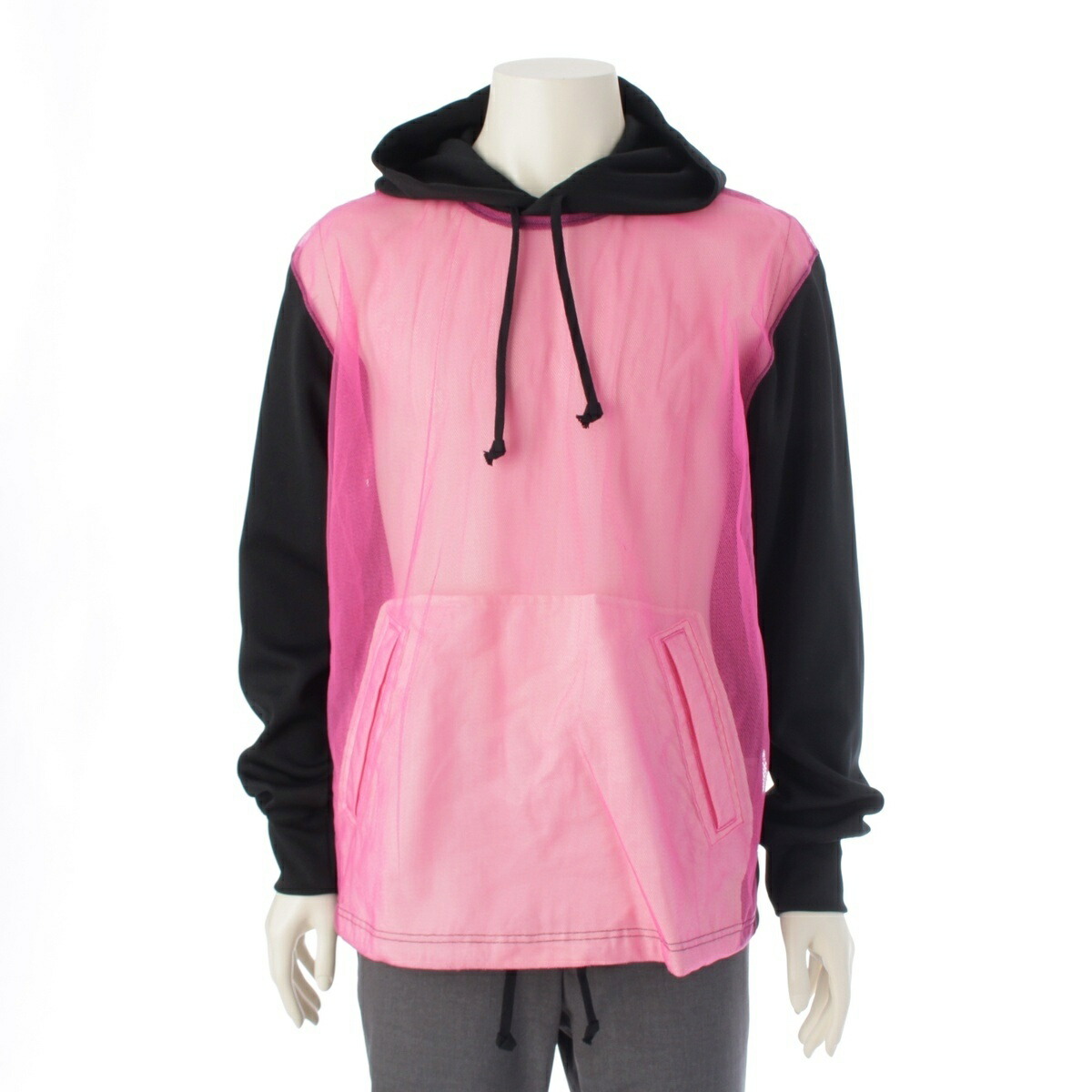 楽天市場】COMME DES GARCONS HOMME 24aw HALF ZIP PULLOVER HOODIE