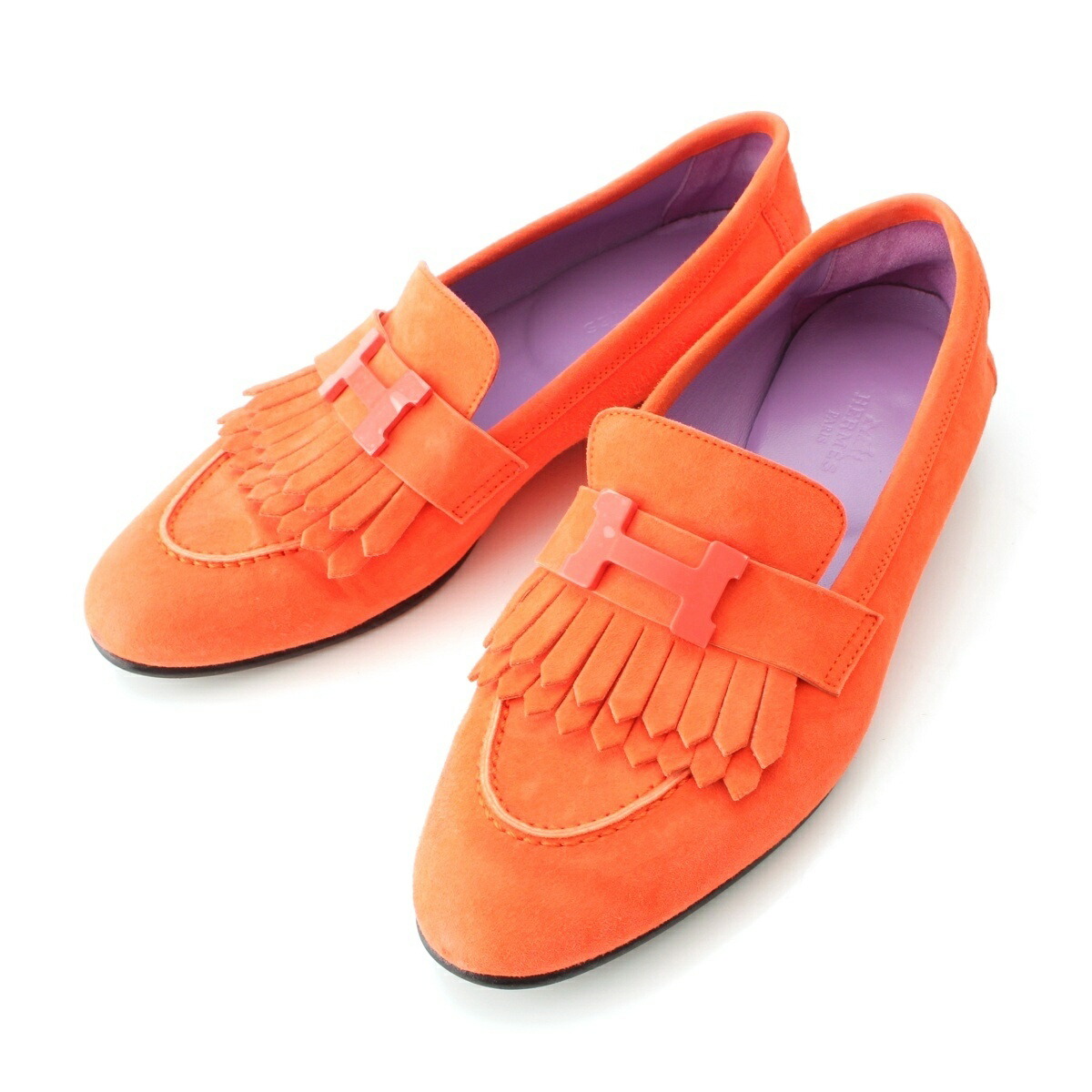 楽天市場】【エルメス】Hermes メンズ Hロゴ パンチング スエード