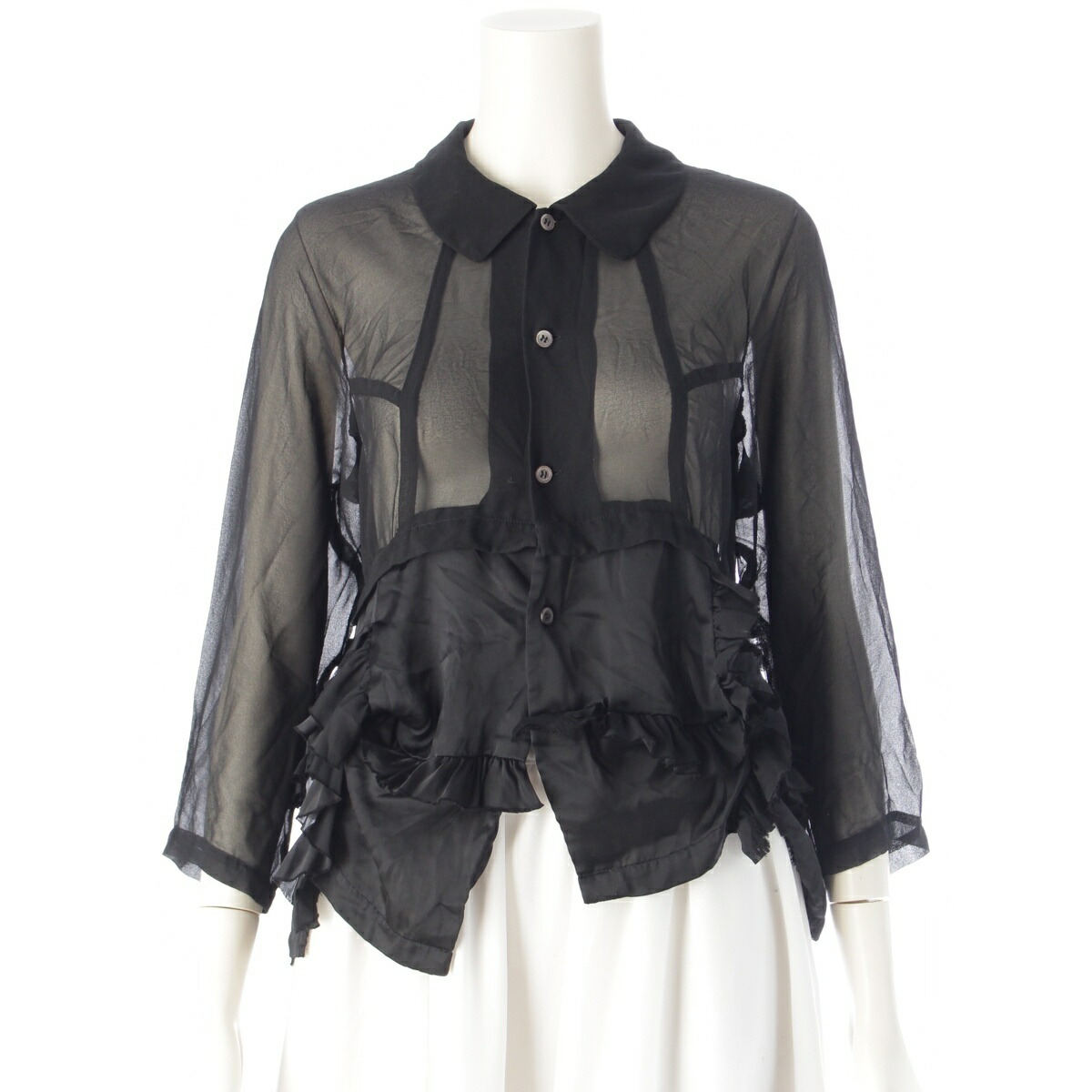 楽天市場】COMME des GARCONS HOMME PLUS 99SS フリルナイロンブザム