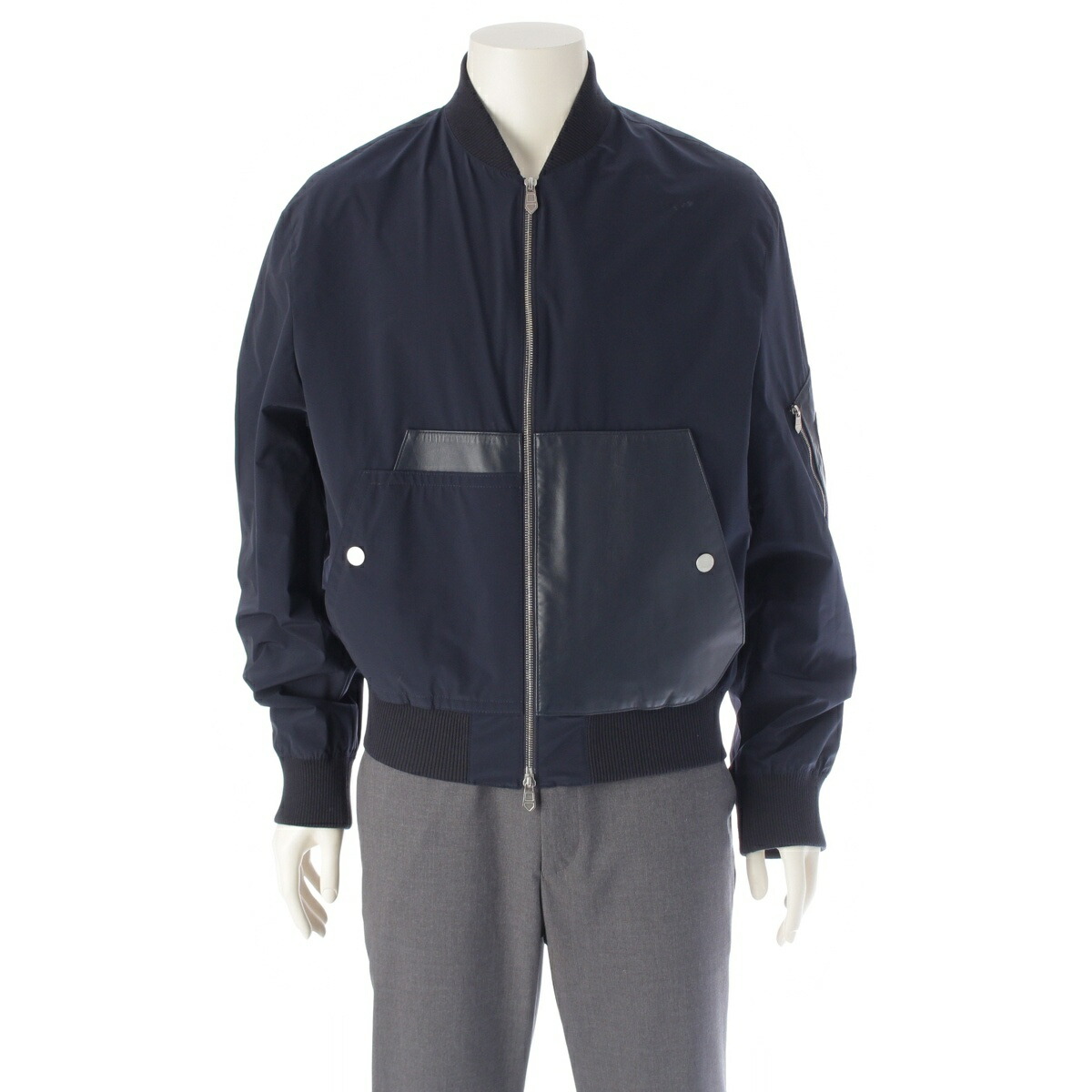 楽天市場】【エルメス】Hermes メンズ カシミヤ混 中綿 ボンバー