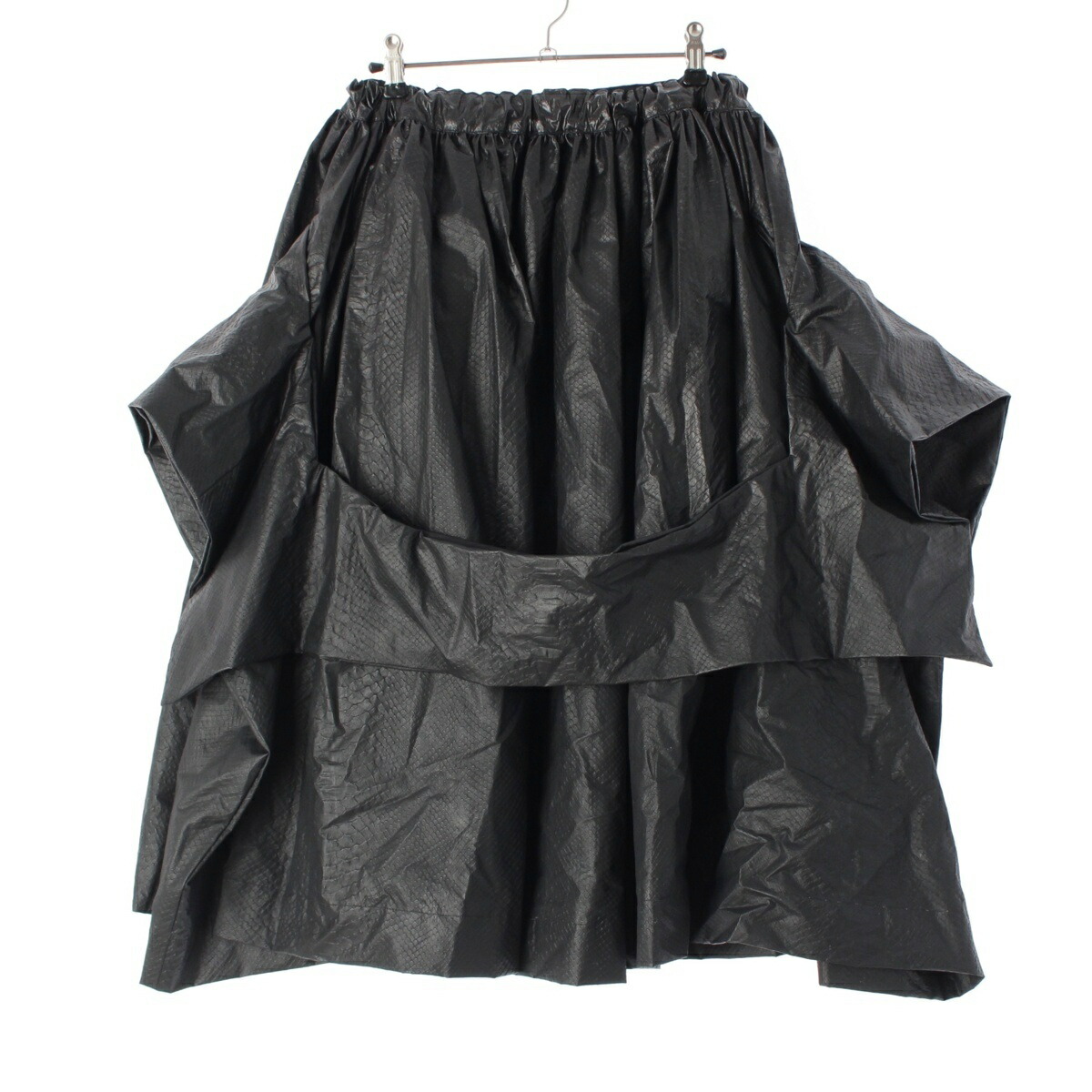 コムデギャルソン シャーリングスカート XS グレー系 コムデギャルソン