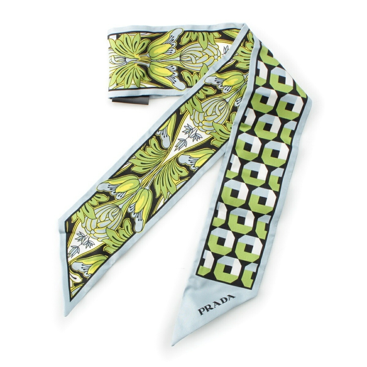 楽天市場】プラダ FANTASY・ファンタジー シルク スカーフ 女性と花