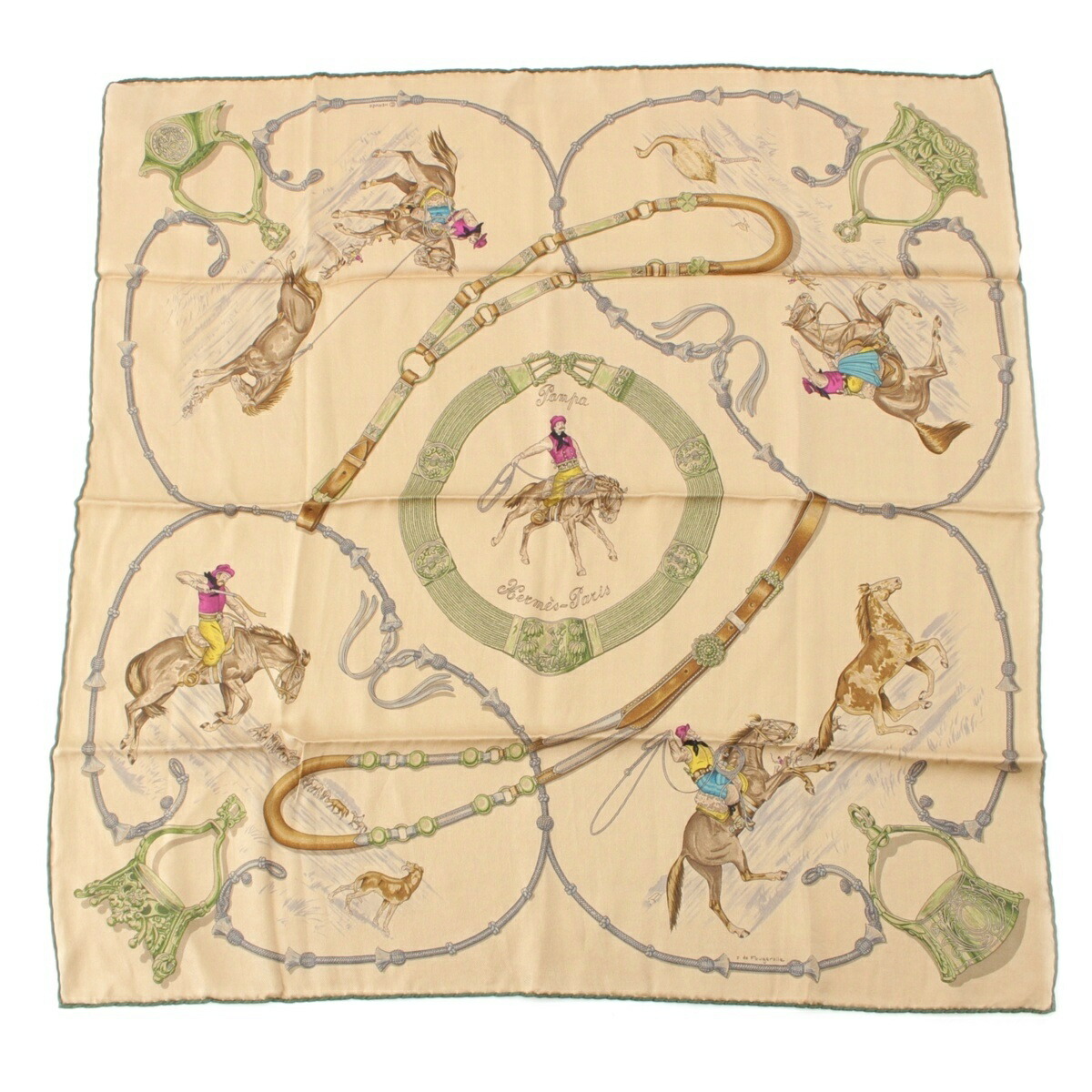 楽天市場】【エルメス】Hermes 23AW カレ90 シルクスカーフ Super Silk