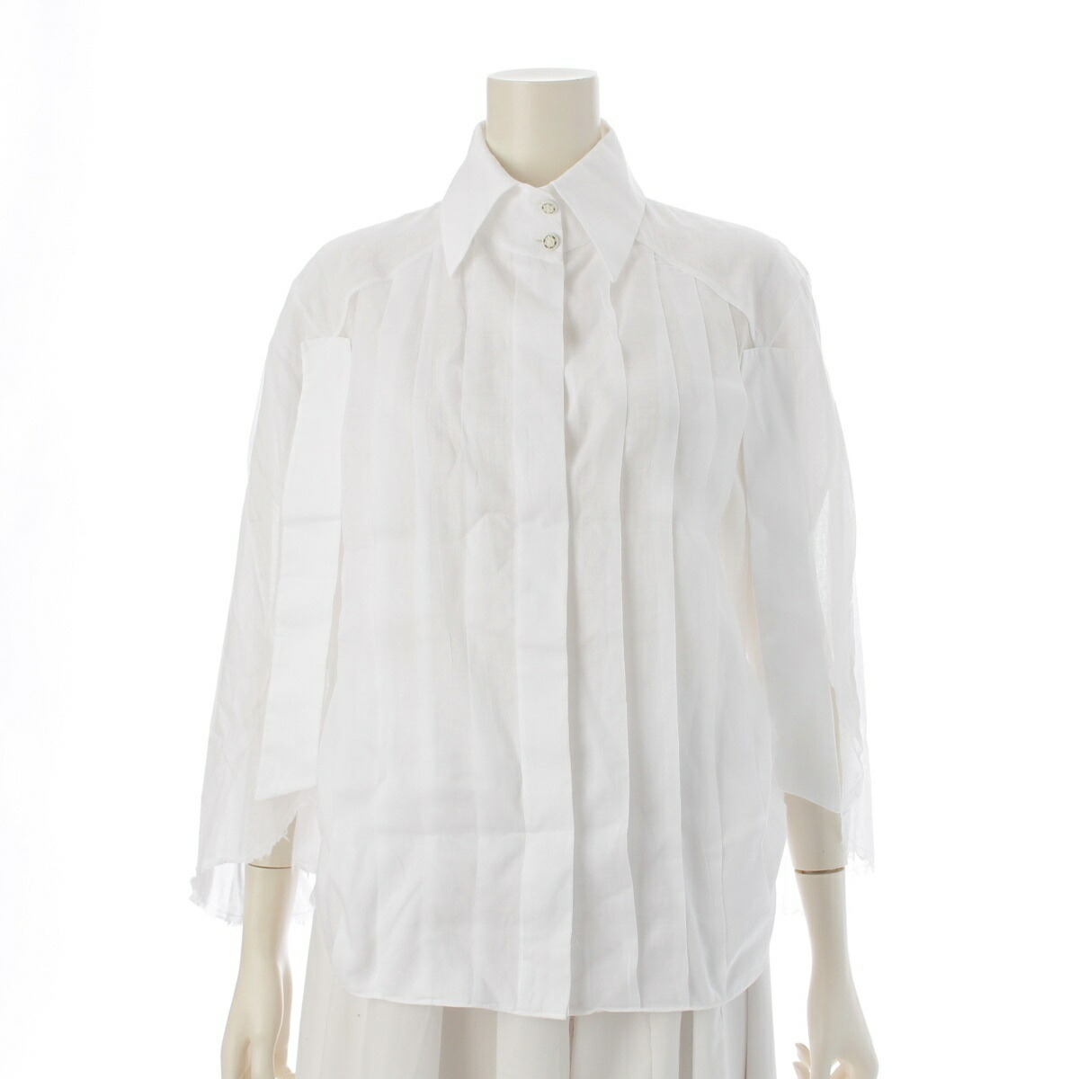 CHANEL/シャネル 半袖 ホワイト ショート丈 ブラウス a_224 楽天市場】【アパレル】CHANEL シャネル レディース ブラウス
