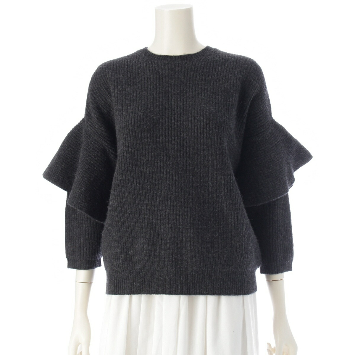 楽天市場】【ドゥロワー】DRAWER 12G カシミヤファー Vネック ニット