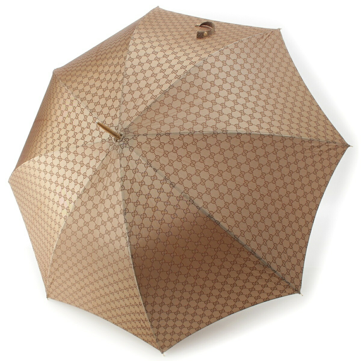 ゆう　【未使用】GUCCI umbrella グッチ 傘 楽天市場】GUCCI グッチ 傘 アンブレラ GG柄 総柄 ポリエステル ウッド