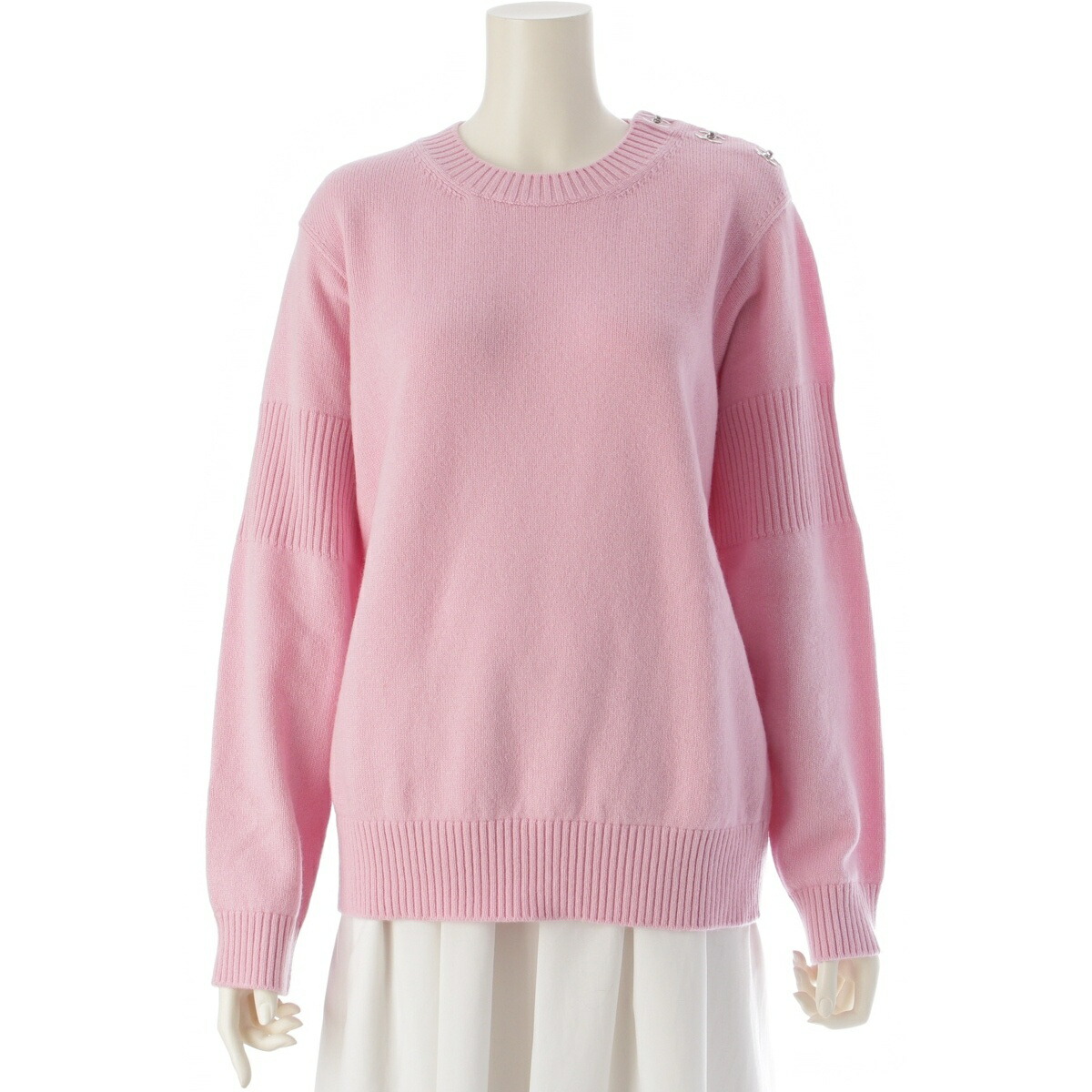 楽天市場】CHANEL【シャネル】クルーネック ニットトップス 20A P64669