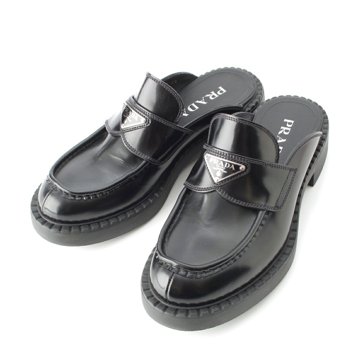 楽天市場】【プラダ】Prada プラットフォーム ファー サンダル