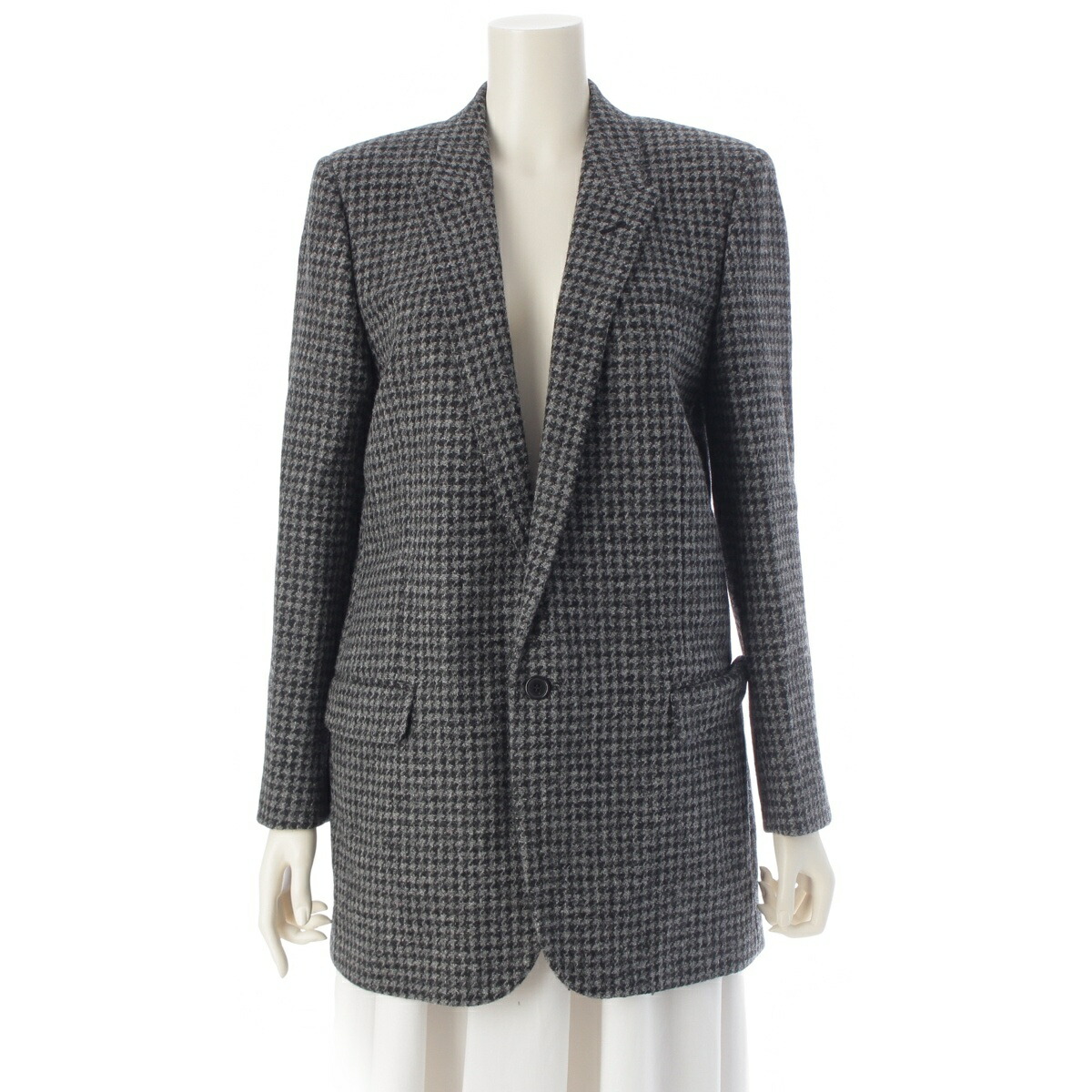 楽天市場】希少 美品 SAINT LAURENT サンローラン ブークレツイード