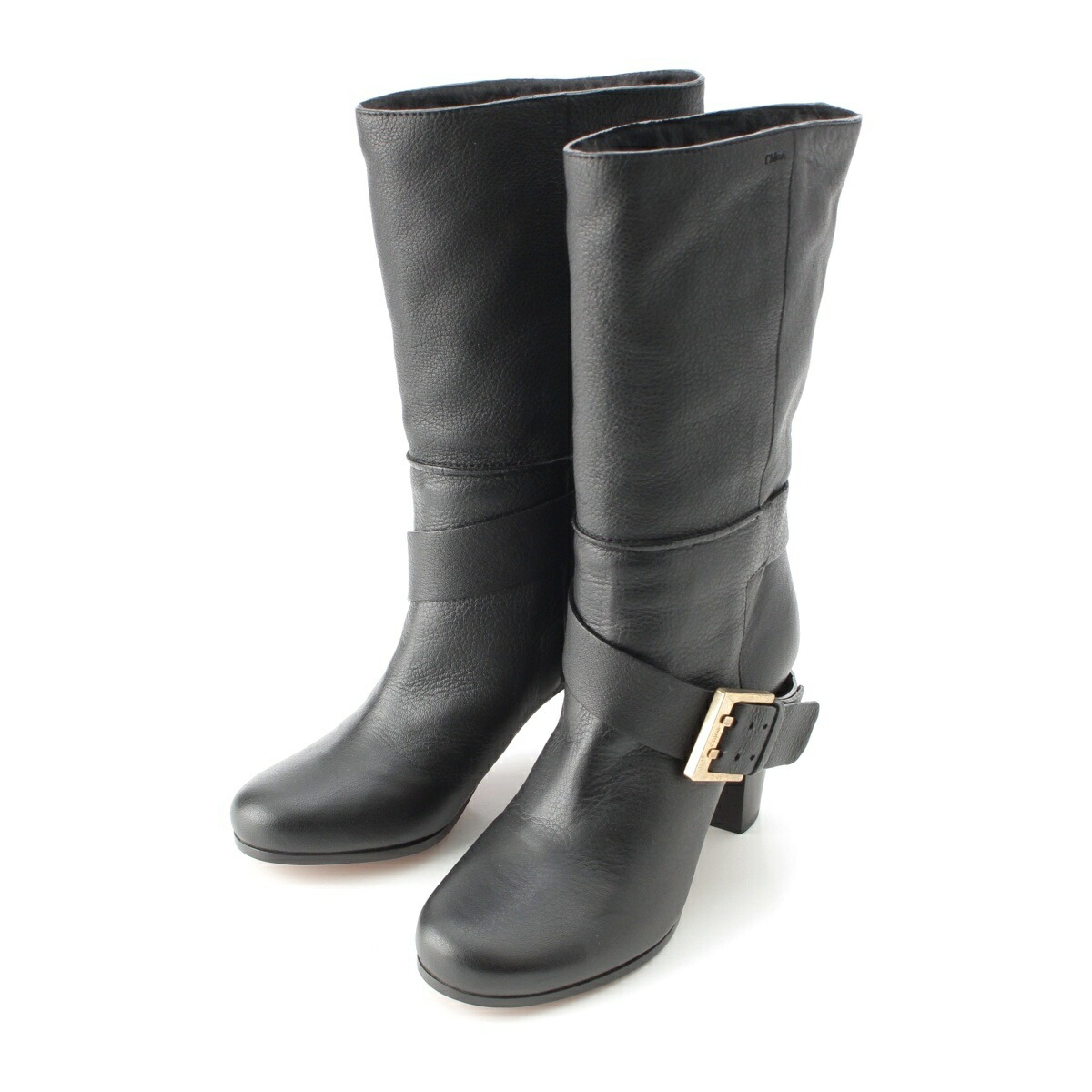 【良品】　Chloe　クロエ　フランヌ　ソックス　アンクルブーツ　ミドルブーツ 楽天市場】【クロエ】Chloe フランヌ レザー ニット ソックス アンクル