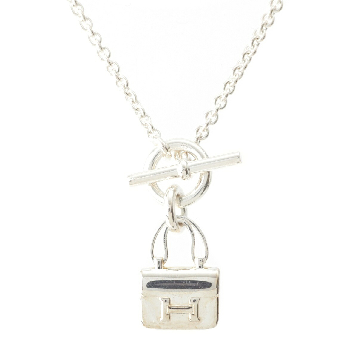 エルメス HERMES 925 コンスタンス アミュレット ネックレス アクセサリー シルバー【中古】【正規品保証】 45,342円