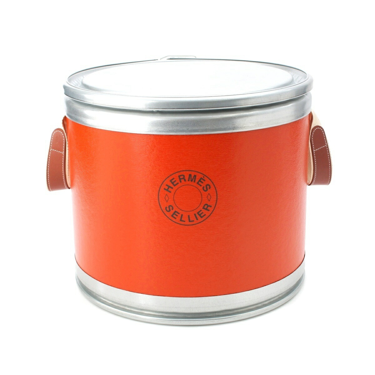 楽天市場】【美品】 HERMES エルメス サドルボックス BOX 缶 ドラム缶