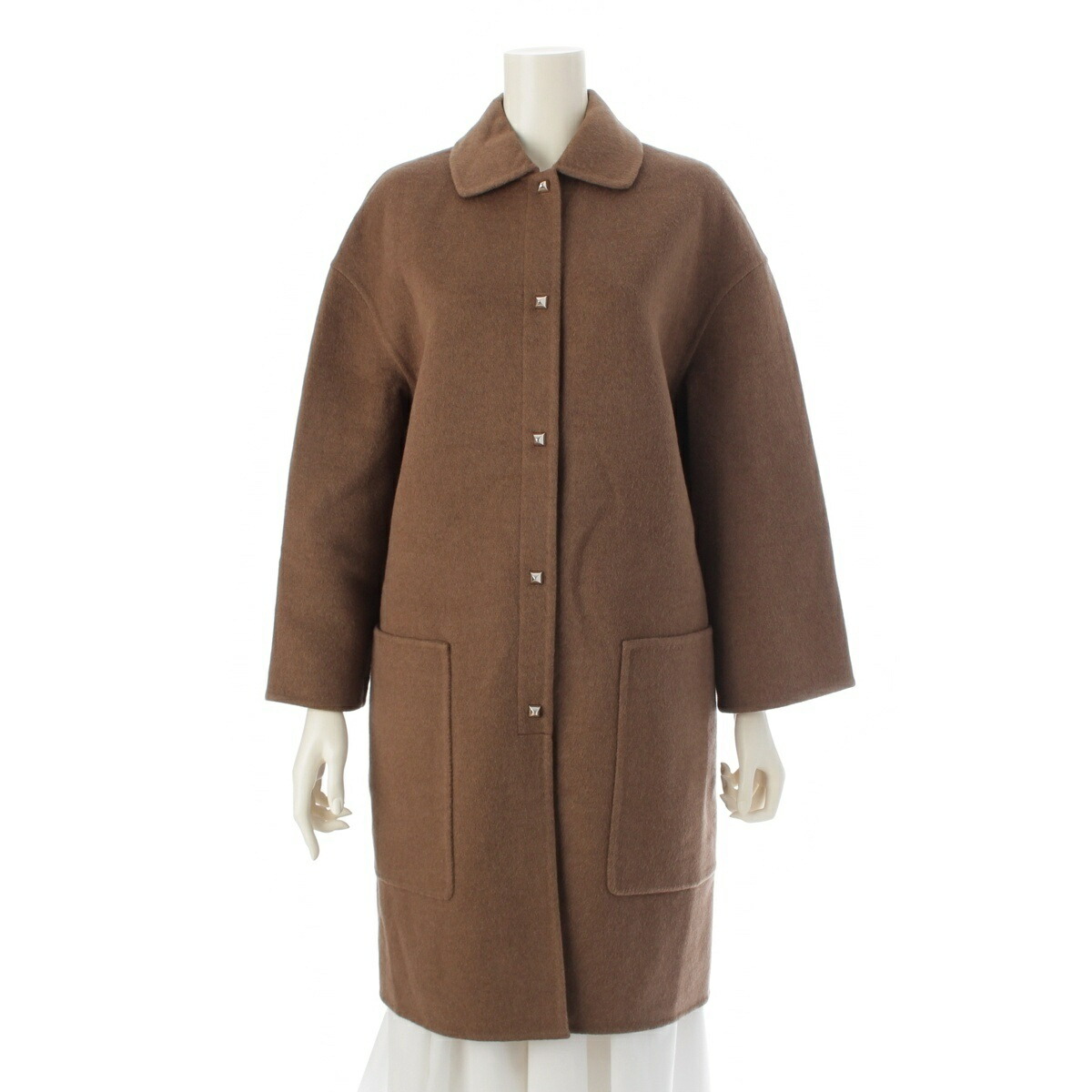 【早い者勝ち】エルメス　カシミヤ100 金ボタン　ロングコート 楽天市場】【エルメス】Hermes 20年 カシミヤ100% セリエボタン ロング