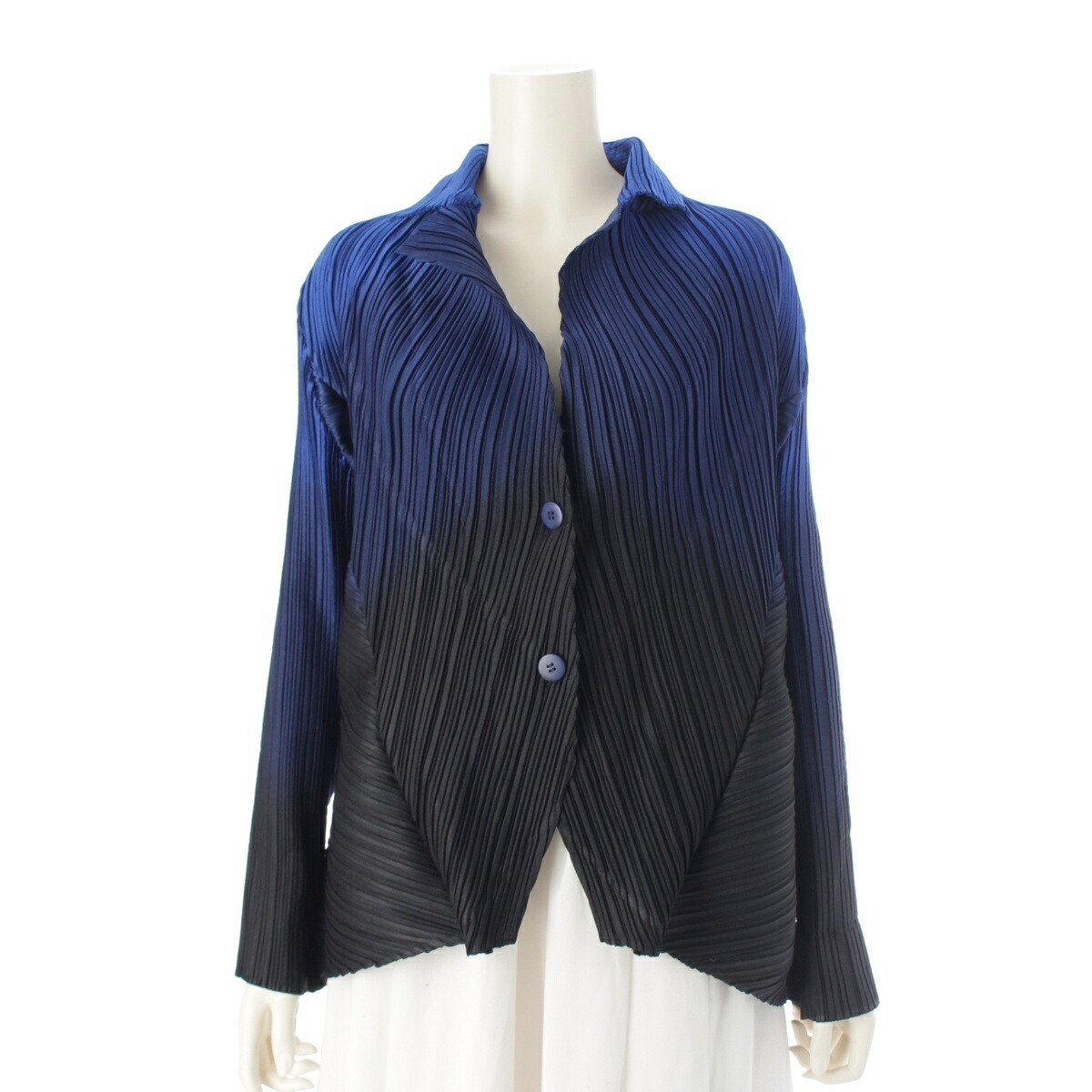 楽天市場】【中古】 イッセイミヤケ 長袖シャツ LUSTER SHIRT ブラック