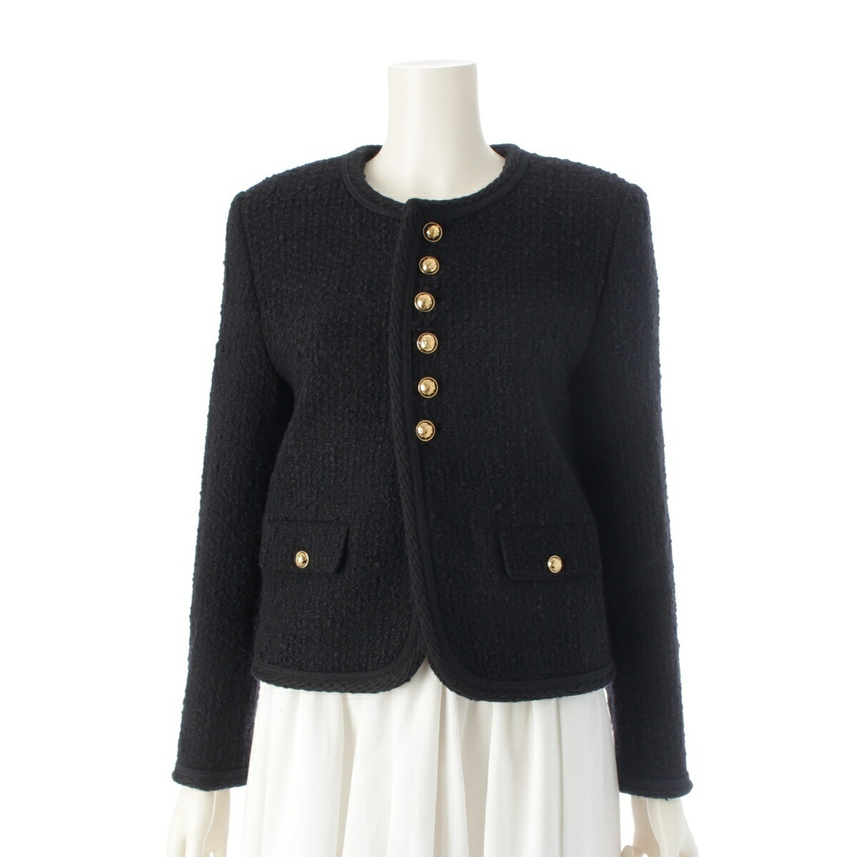 楽天市場】セリーヌ CELINE 24AW ウール ロゴフード付き チェック