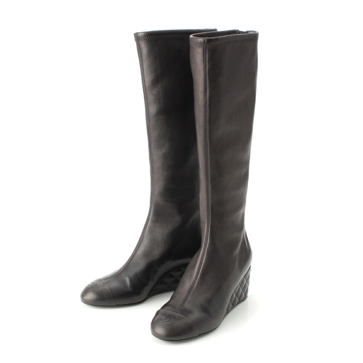 楽天市場】シャネル CHANEL 22AW レザー ココマーク チェーン