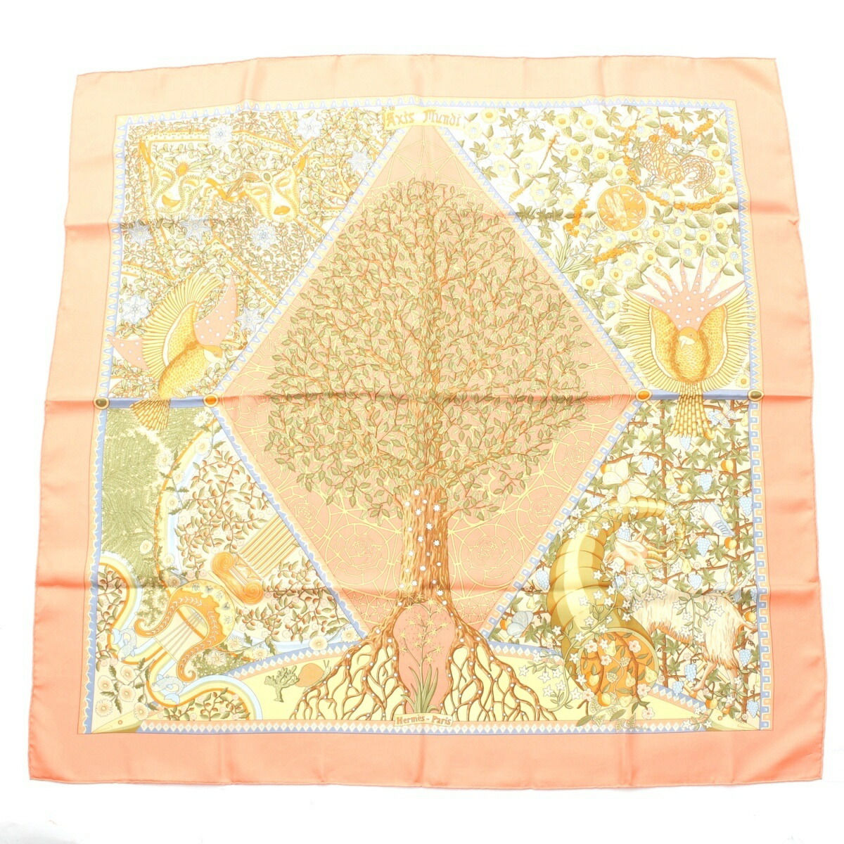 楽天市場】【エルメス】Hermes エルメス カレ90 シルクスカーフ