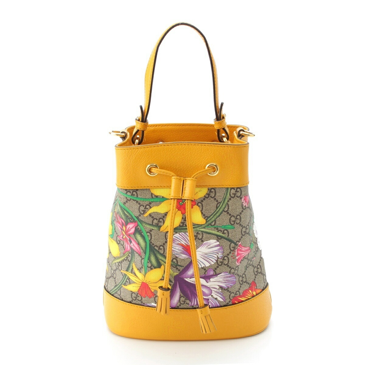 楽天市場】グッチ GUCCI バンブー 2way 巾着 ショルダー バッグ