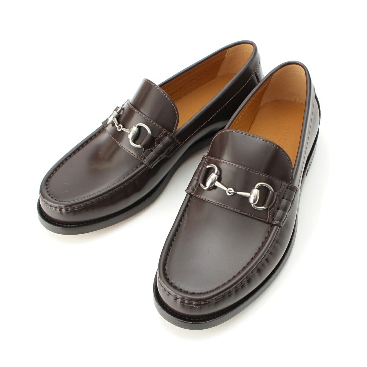 楽天市場】【グッチ】Gucci クロコ ホースビットローファー スリッポン