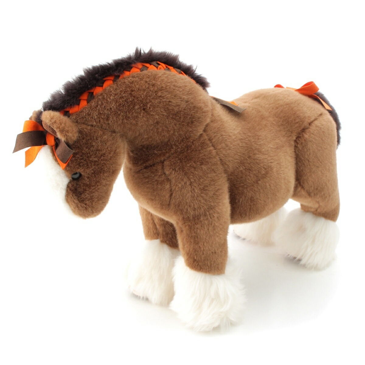 美品☆　エルメス　エルミーGM　ぬいぐるみ　ブラウン　馬　レア 美品☆ エルメス エルミーGM ぬいぐるみ ブラウン 馬 レア - メルカリ