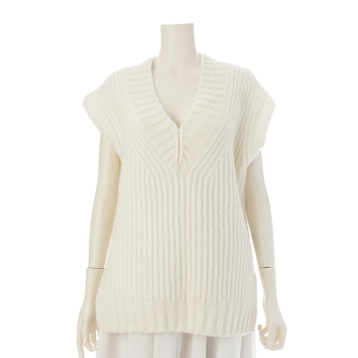 楽天市場】【ドゥロワー】DRAWER 22AW ウール×アルパカ ボア ジレ 6522