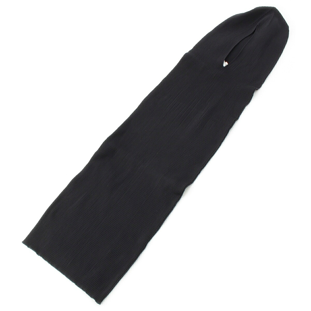 コムデギャルソン COMME des GARCONS AD2011 ホワイトドラマ フード ネックウォーマー GI-N004 ブラック S【中古】【正規品保証】｜retro
