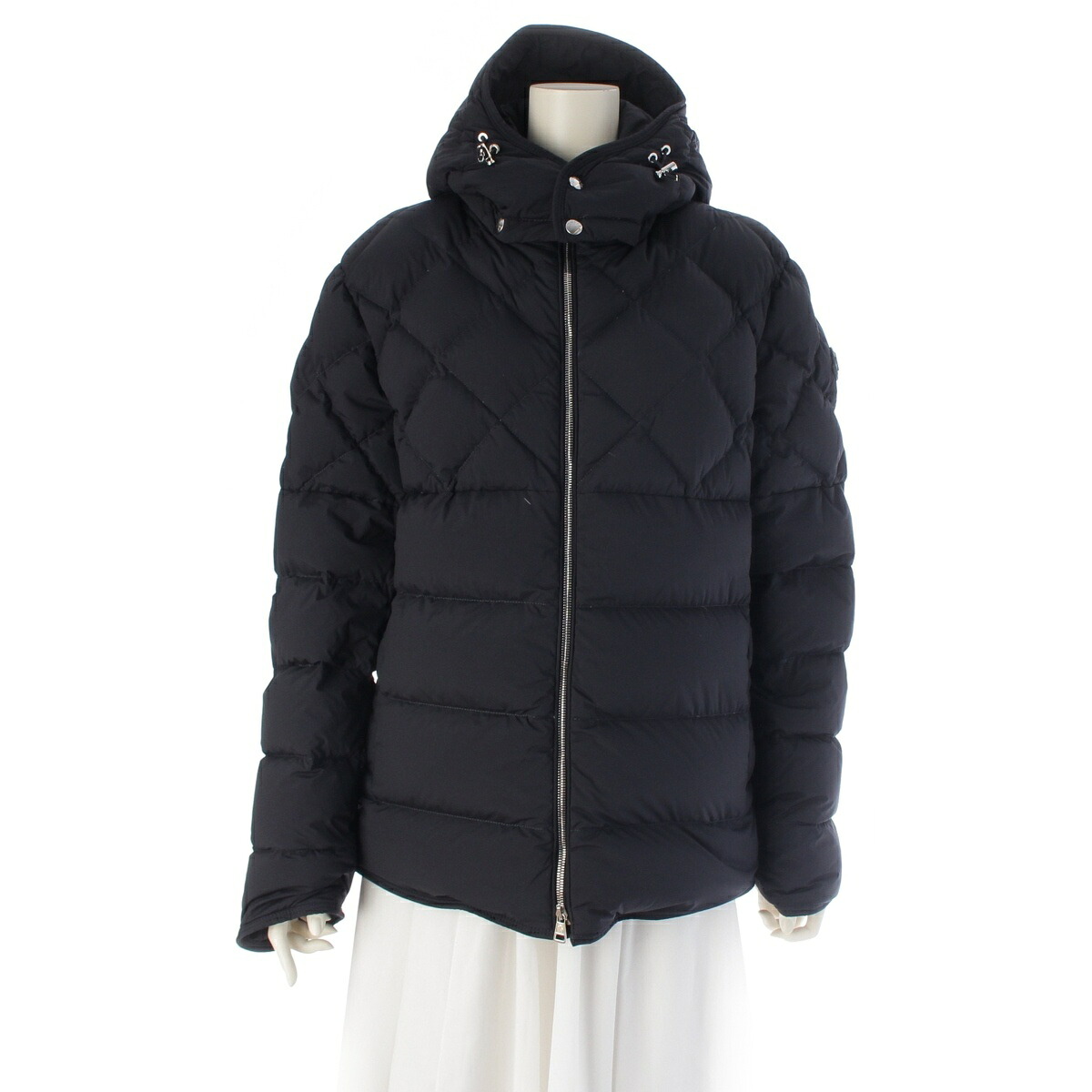 モンクレール MONCLER CECAUD ショート ダウンジャケット アウター C-ZIND-23-31782 ネイビー 4【中古】【正規品保証】