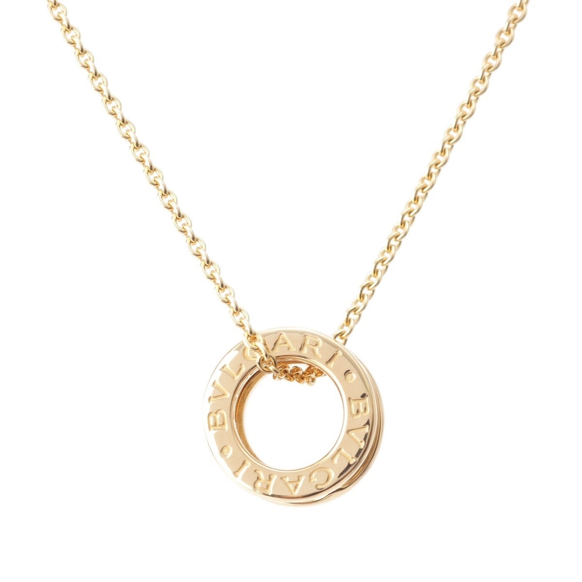 ブルガリ BVLGARI B-Zero1 ビーゼロワン ネックレス ジュエリー 750YG ゴールド 11.8g【中古】【正規品保証】