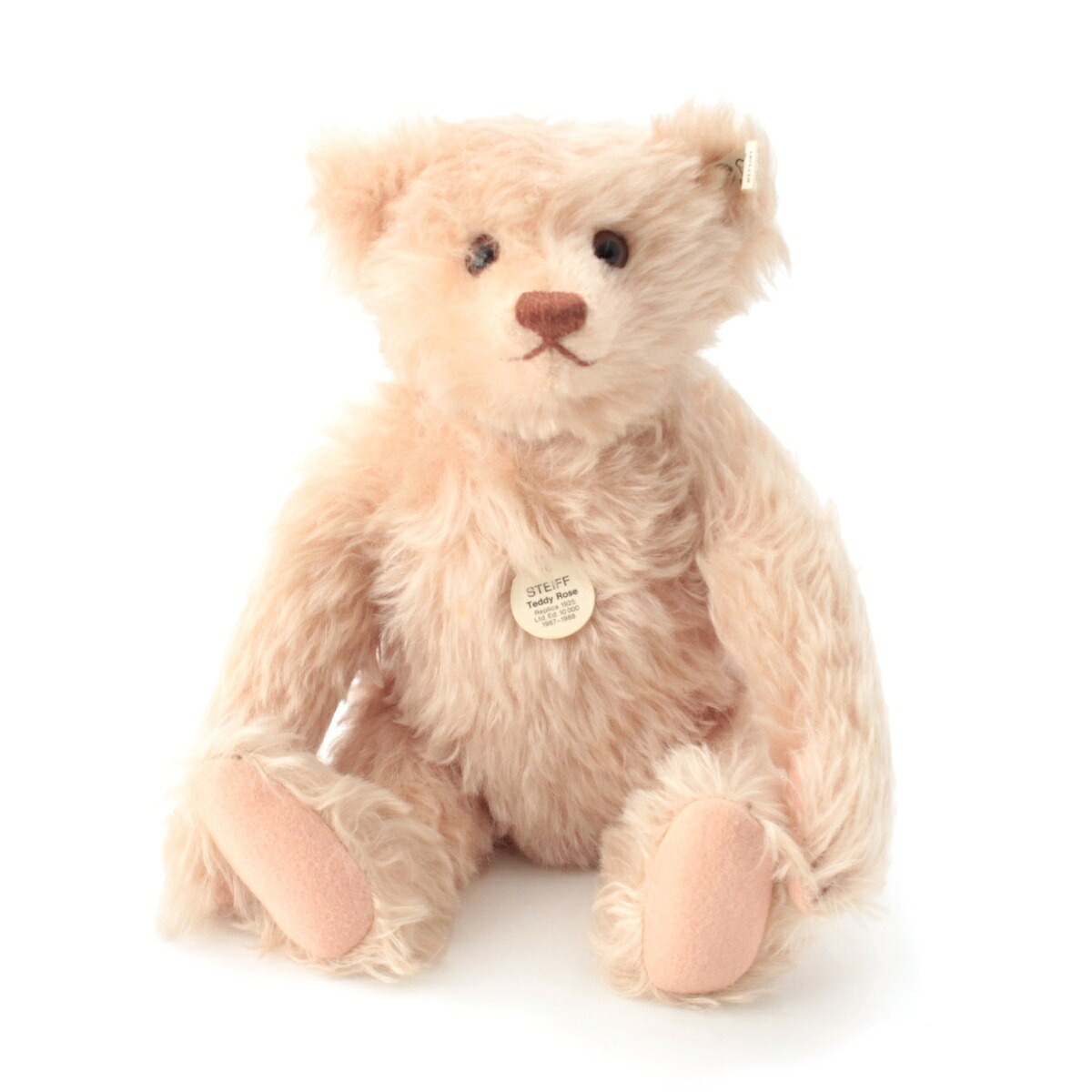 シュタイフ Steiff 白タグ テディローズ 1925 レプリカ テディベア ぬいぐるみ おもちゃ ベージュ【中古】【正規品保証】 16,078円